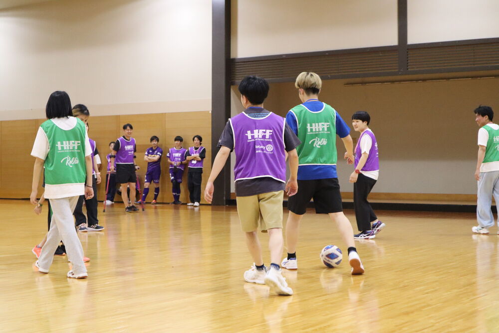 <p>ウォーキングフットボール</p>